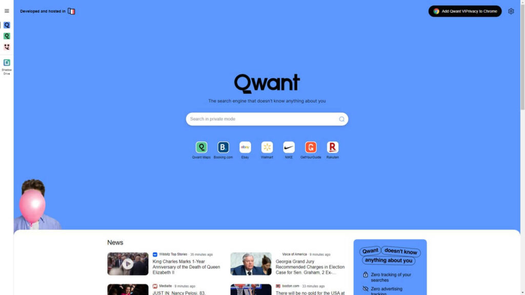 Qwant 검색